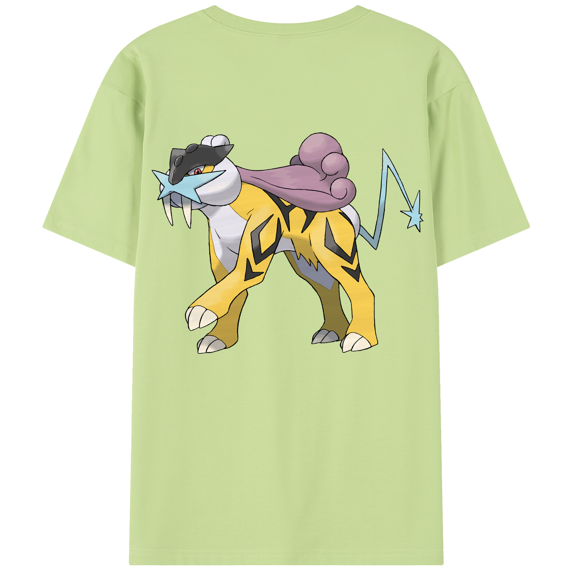 （画像用） ポケットモンスター Pokémon 綿100％半袖Tシャツ（背面プリント）